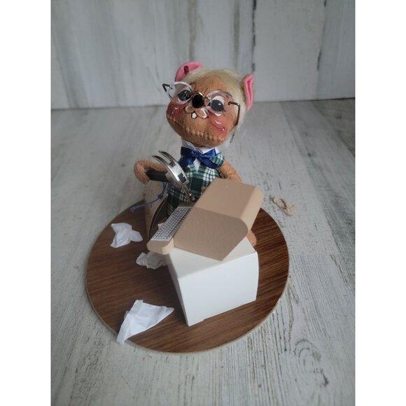 Annalee secretary mouse broken computer doll Society - Picture 5 of 7